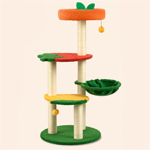 Happy & Polly Fruit World Cat Tree Wayfair